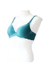 Turquoise Blue Seamless Underwire Padded T-shirt Bra