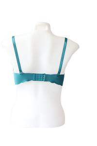 Turquoise Blue Seamless Underwire Padded T-shirt Bra