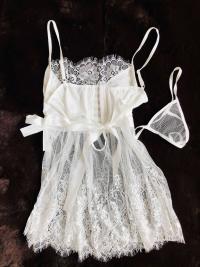 White Babydoll Lace Nightwear