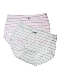 Pack of 2 Regular Stripe Panty