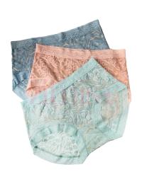 Pack of 3 Floral Printed Lace Panties