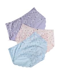 Pack of 3 Floral Printed Seamless Panties