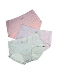 Pack of 3 Dotted Cotton Panty