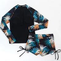 Full Sleeved Two Piece Sporty Swimsuit
