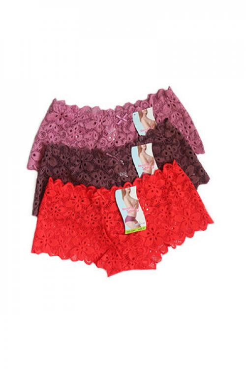 Floral Lace Panties Combo 2