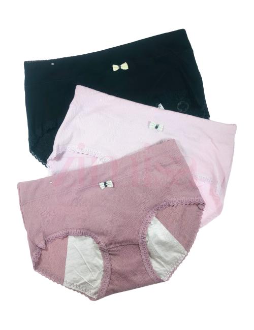 Pack of 3 Bow Design Period Panty