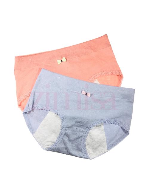 Pack of 2 Bow Design Period Panty
