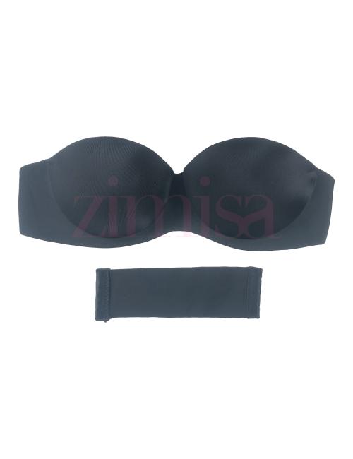 Strapless Bra with Removable Back Strap