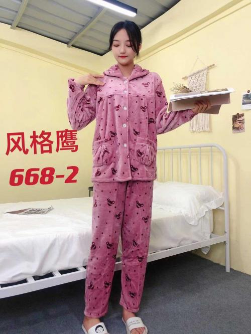 Pink Dotted Mickey Printed Pajama Set