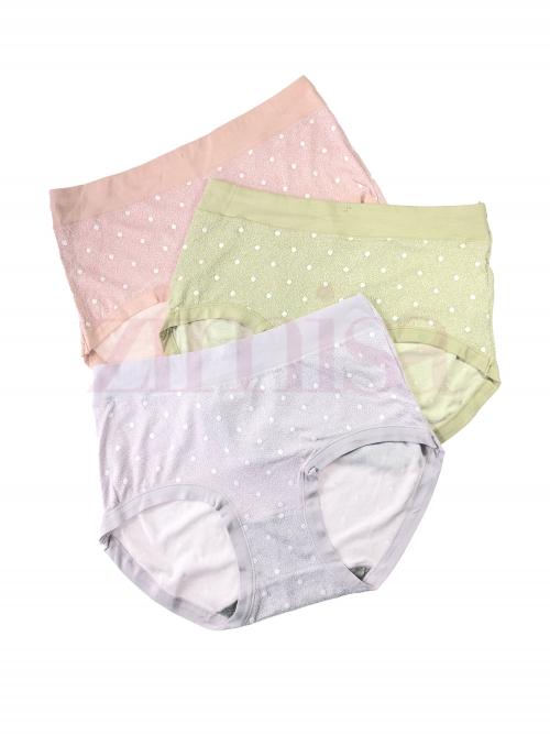 Pack of 3 Dotted High Waisted Panties