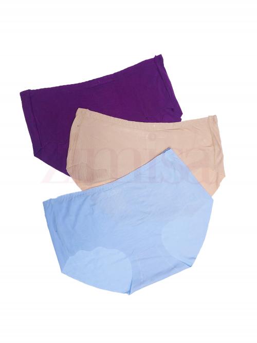 Pack of 3 Seamless Cotton Panties