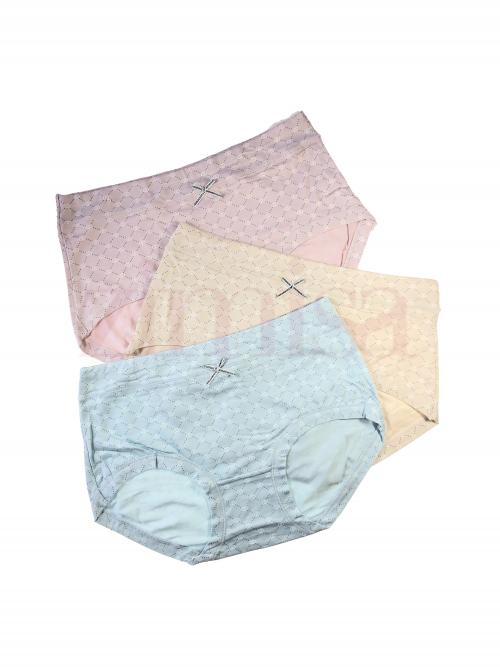 Pack of 3 Dotted Cotton Panty