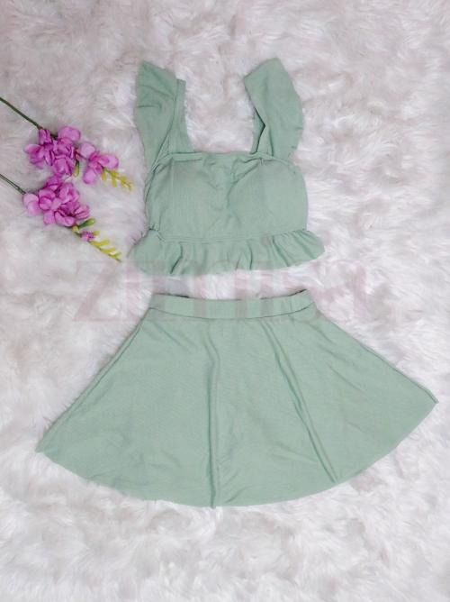 Two Piece Lining Swimsuit