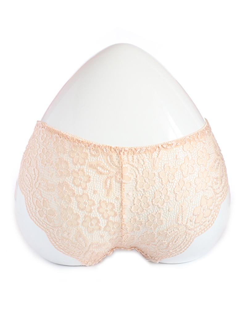 Wheat Floral Lace Panty