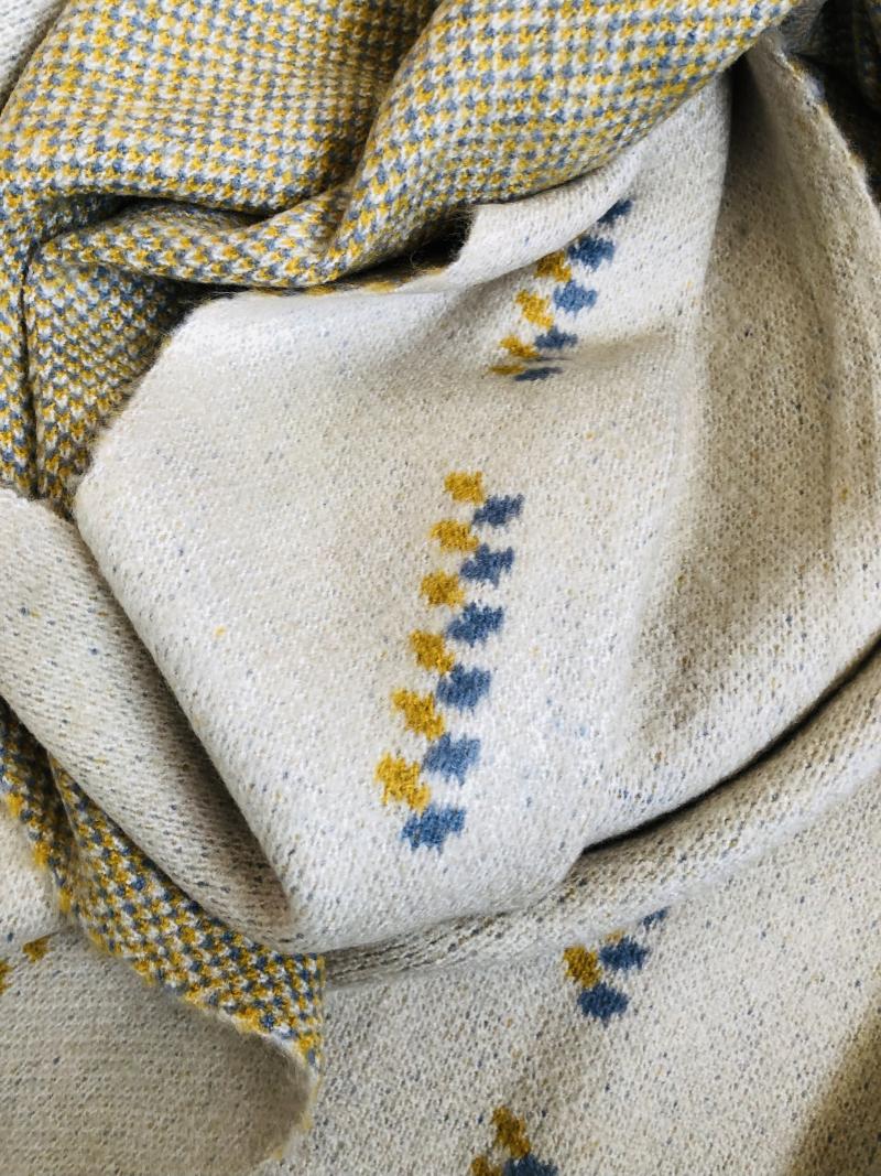 Printed Double Sided Woolen Scarf