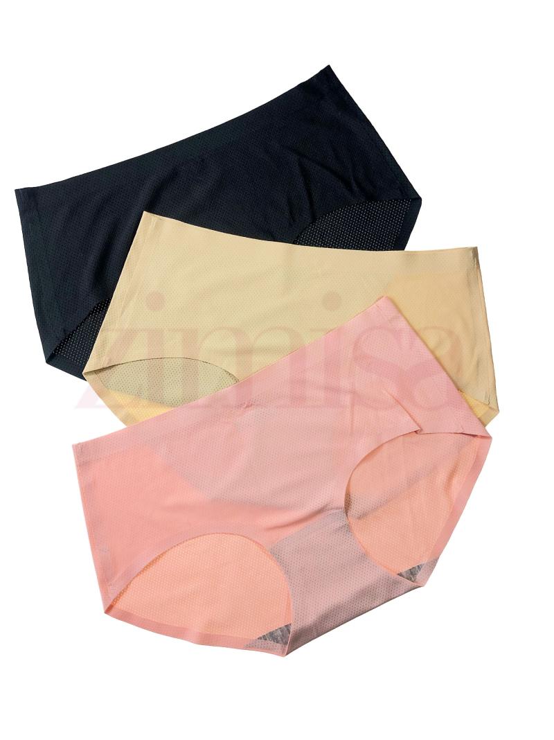Zimisa, Pack of 3 Perforated Seamless Panties