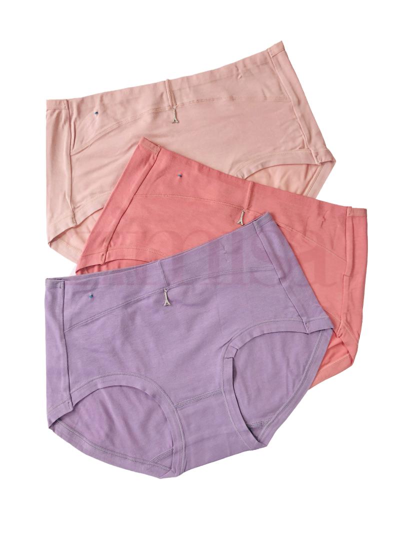 Pack of 3 Soft  Regular Cotton  Panty