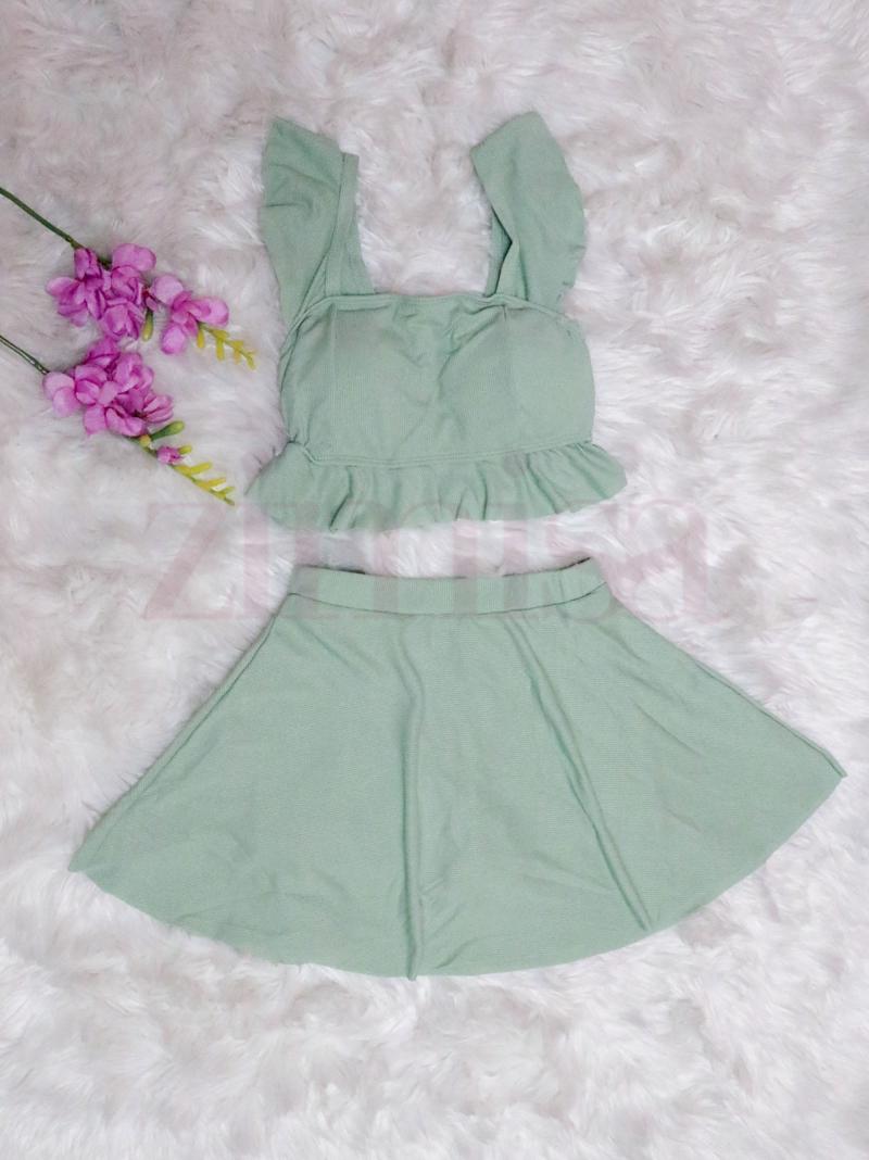 Two Piece Lining Swimsuit